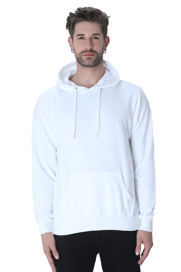 Unisex Hooded SweatShirt White