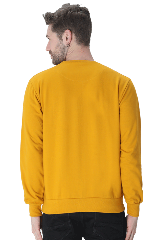 Unisex Sweatshirts Mustard Yellow_QT