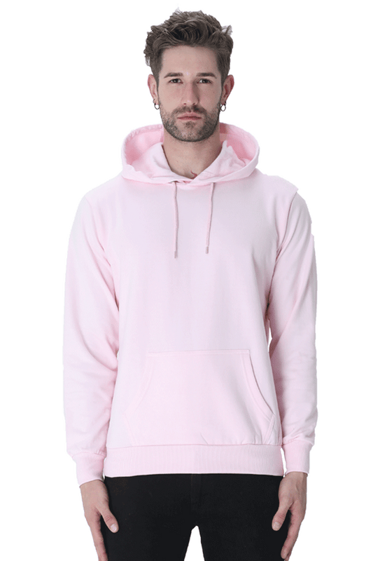 Unisex Hooded SweatShirt Light Baby Pink